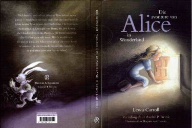 Book cover: Die Avonture van Alice in Wonderland by Lewis Carol (German Translation)